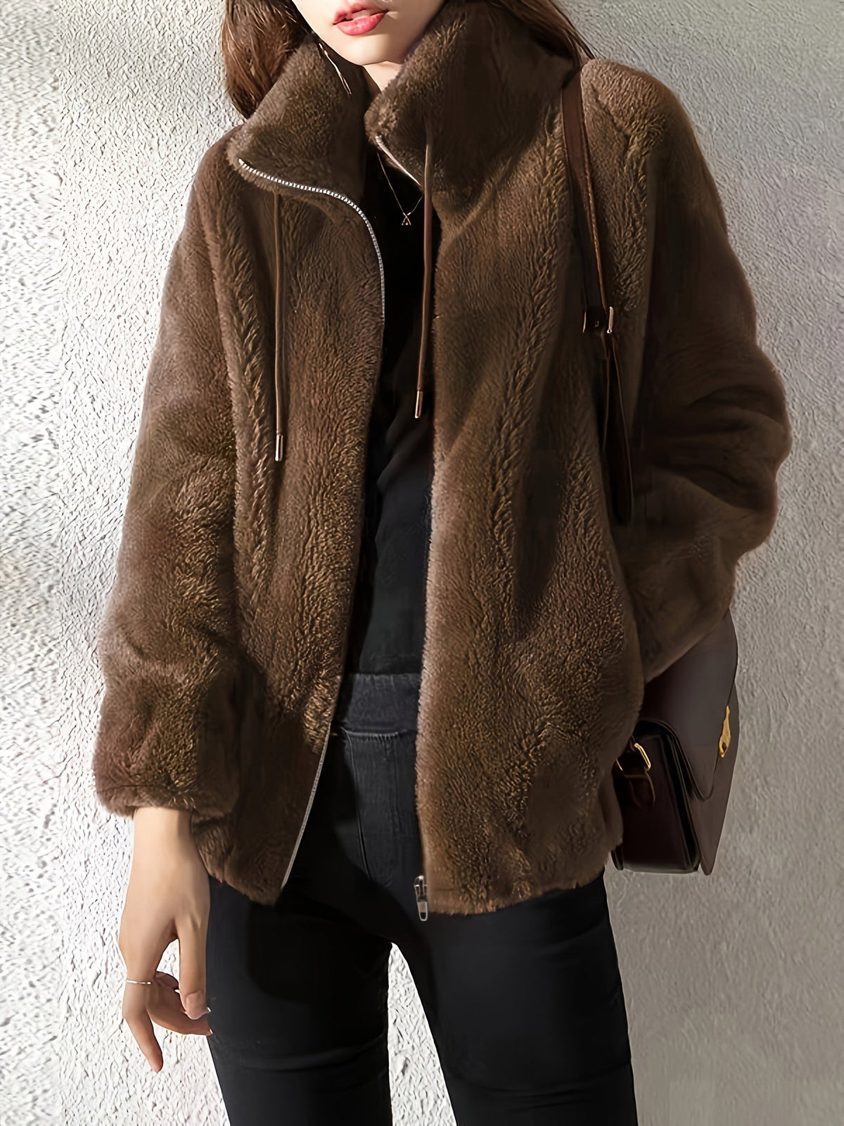 Warm Sweater for Women | Full Zip Autumn Layering