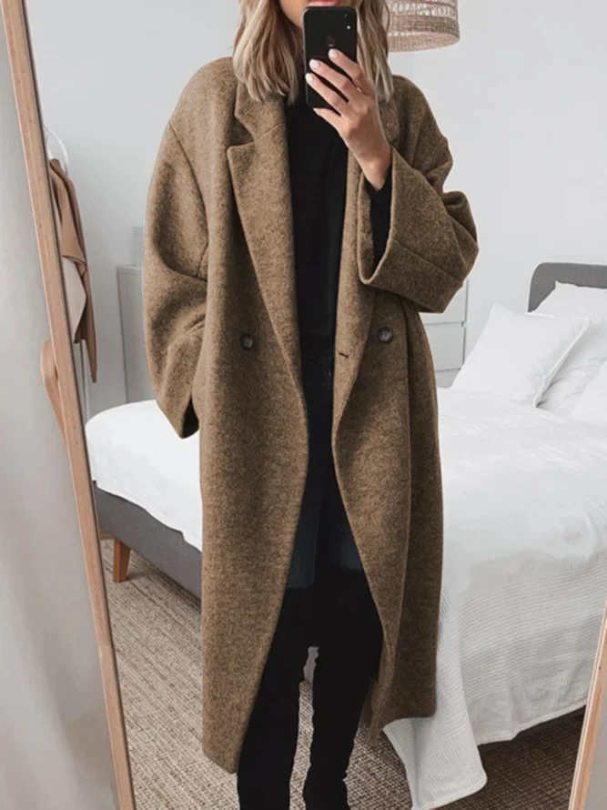 Gray Cosy Winter Coat for Women | Cold Weather Ready