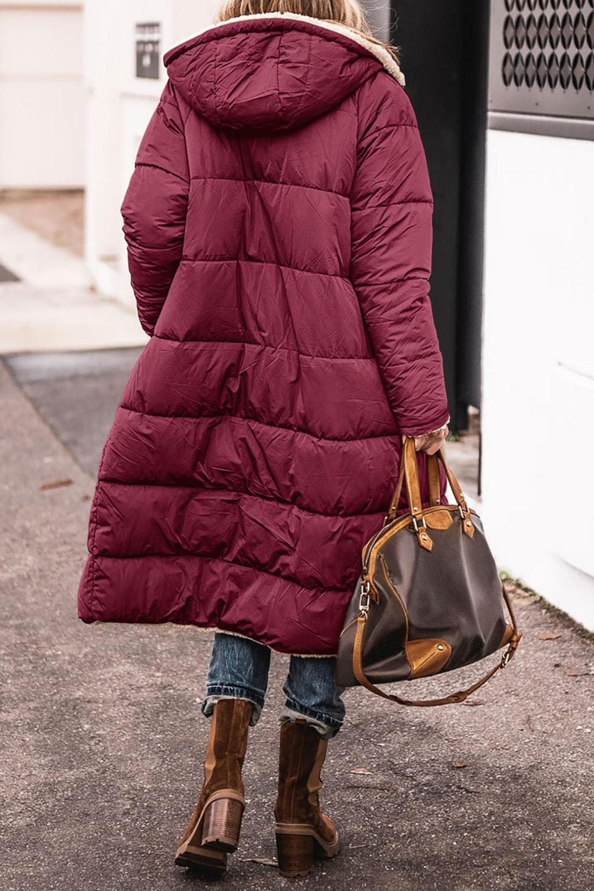 Longline Winter Coat for Women | Cold Weather Ready