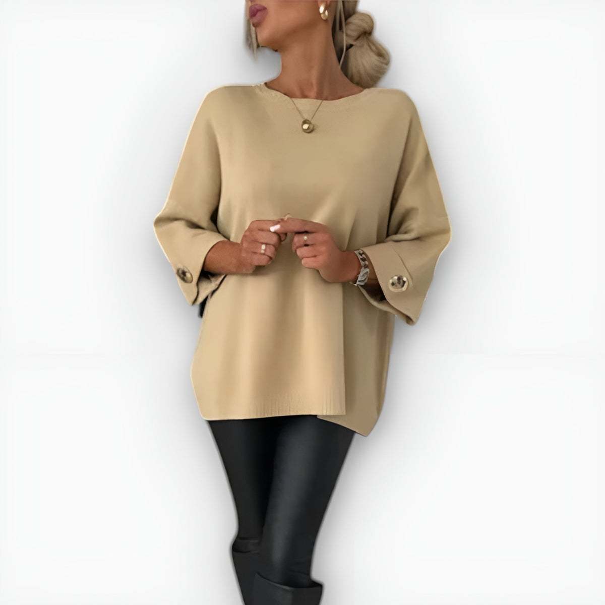 Oversized Sweater for Women | Button Front Fall & Winter 2026