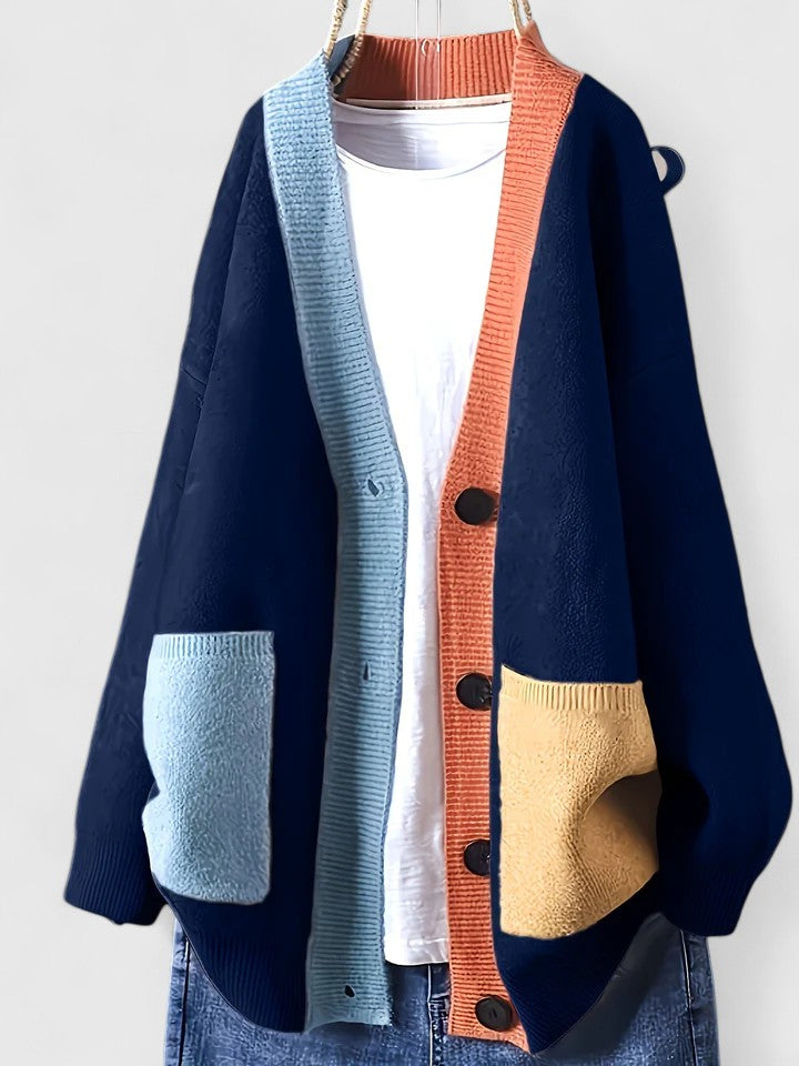 Oversized Cardigan for Women | Button Front Lightweight Cosy Winter Style
