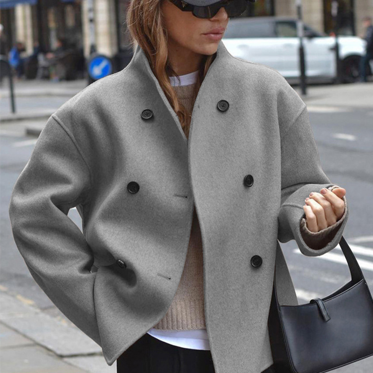 Funnel Neck Winter Coat for Women | Cold Weather Ready