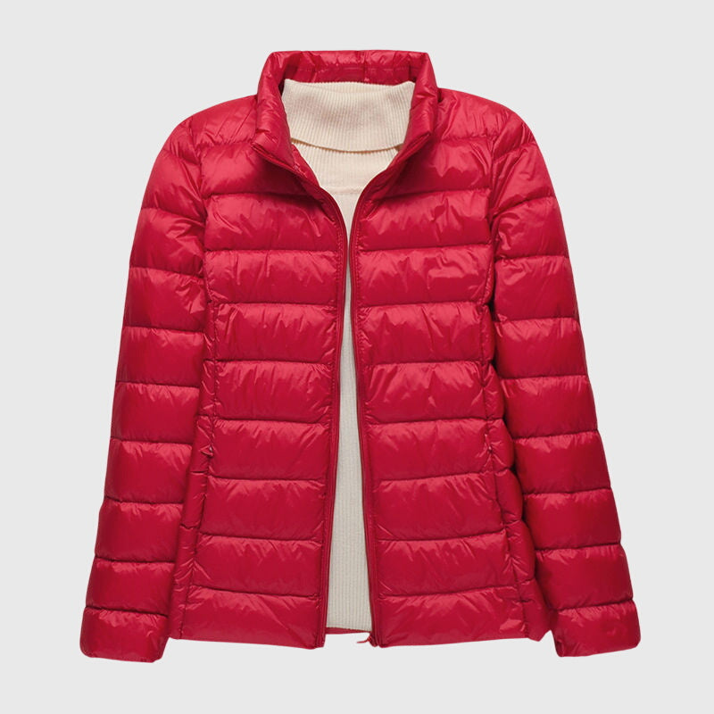 Lightweight Quilted Jacket for Women | Water Resistant Autumn Layering