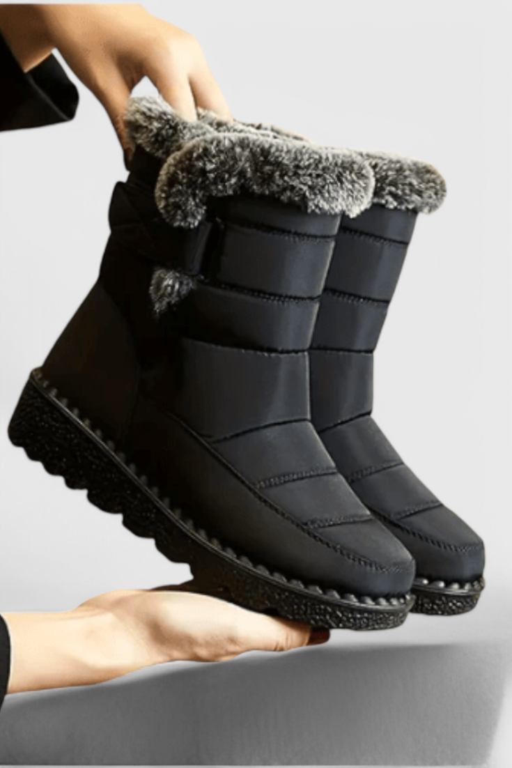 Quilted Ankle Boots for Women | Side Zip Insulated Fall Booties