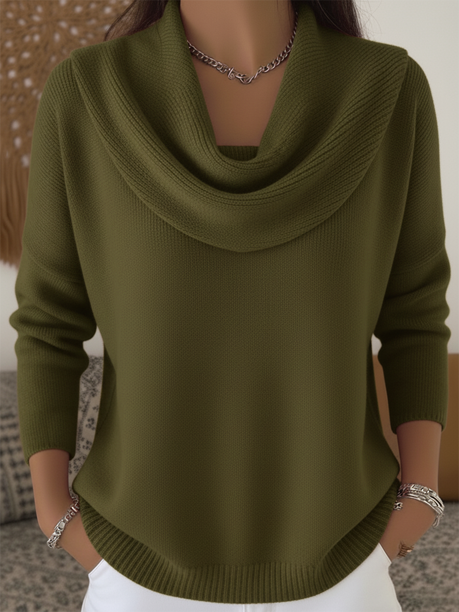 Cosy Sweater for Women | Ribbed Warm Winter Layer
