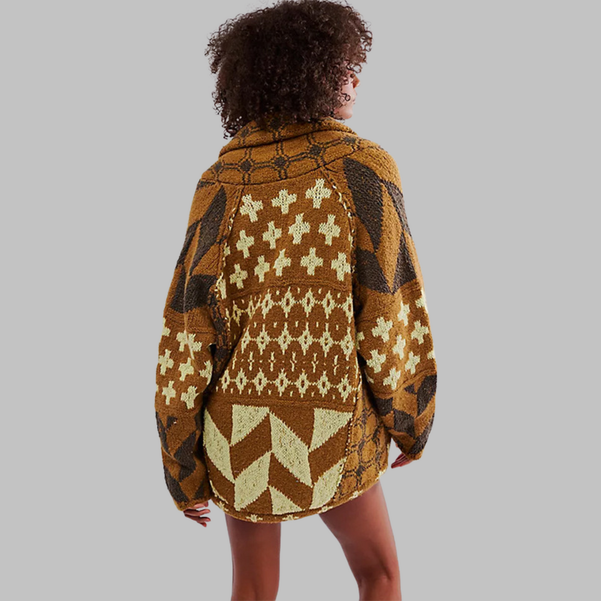 Oversized Cardigan for Women | Button Front Insulated Cosy Winter Style