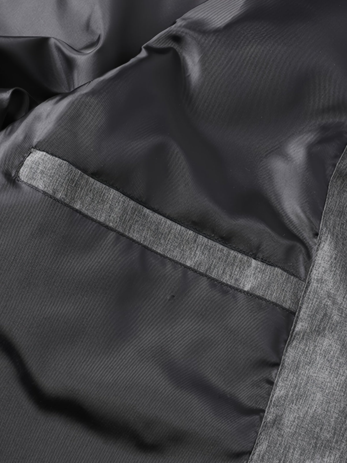 Quilted Puffer Jacket for Men | Side Zip Funnel Neck Autumn Layering
