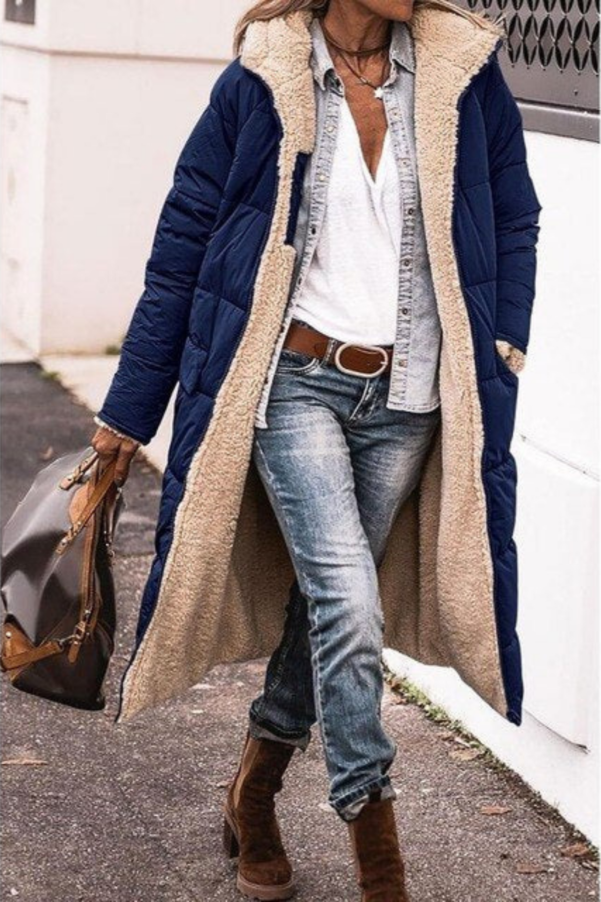 Longline Winter Coat for Women | Cold Weather Ready