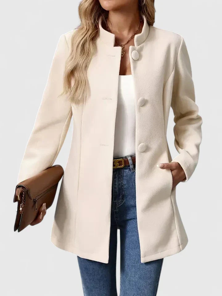 Everyday Winter Jacket for Women | Button Front Lightweight Cold Weather Ready