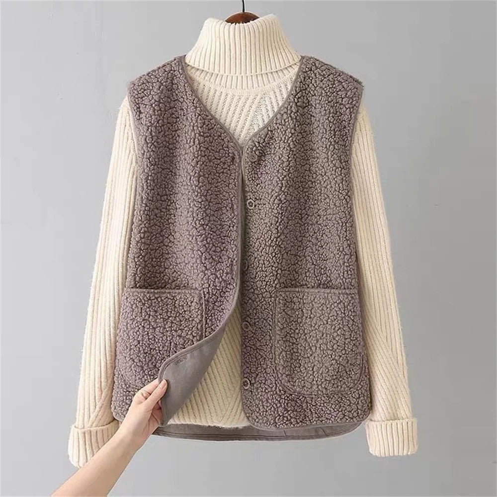Turtleneck Two Piece Set for Women | Ribbed Button Front Autumn Layering