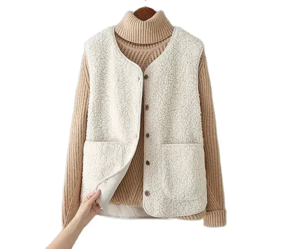 Turtleneck Two Piece Set for Women | Ribbed Button Front Autumn Layering