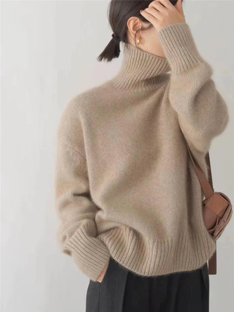 Turtleneck Sweater for Women | Warm Winter Layer