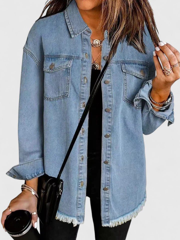 Black Oversized Winter Jacket for Women | Autumn Layering