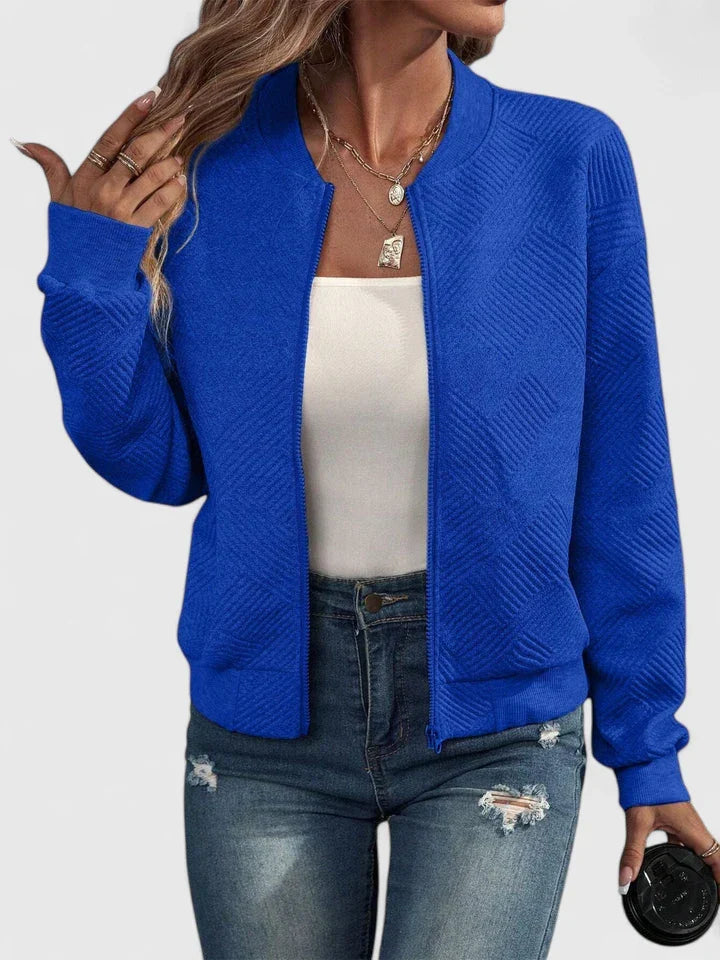 Warm Winter Coat for Women | Side Zip Lightweight Autumn Layering