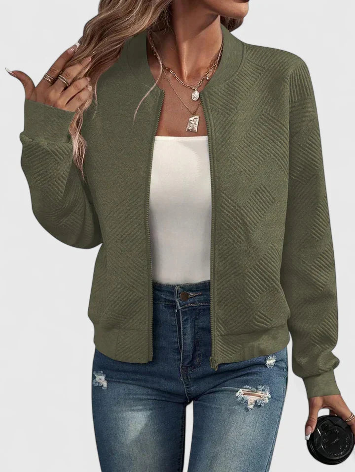 Warm Winter Coat for Women | Side Zip Lightweight Autumn Layering