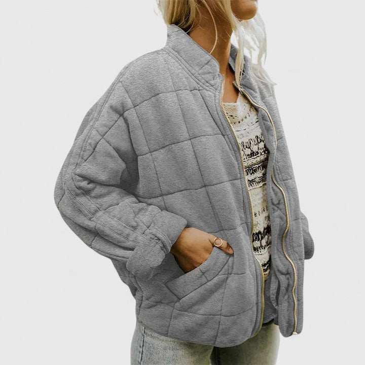 Oversized Quilted Jacket for Women | Winter Outerwear