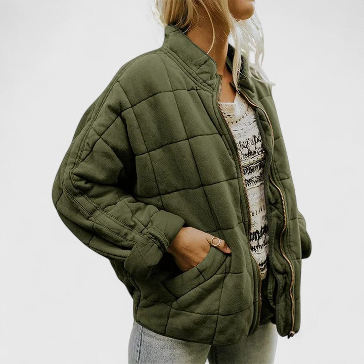 Oversized Quilted Jacket for Women | Winter Outerwear