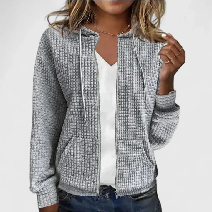 Blue Cosy Winter Jacket for Women | Cold Weather Ready