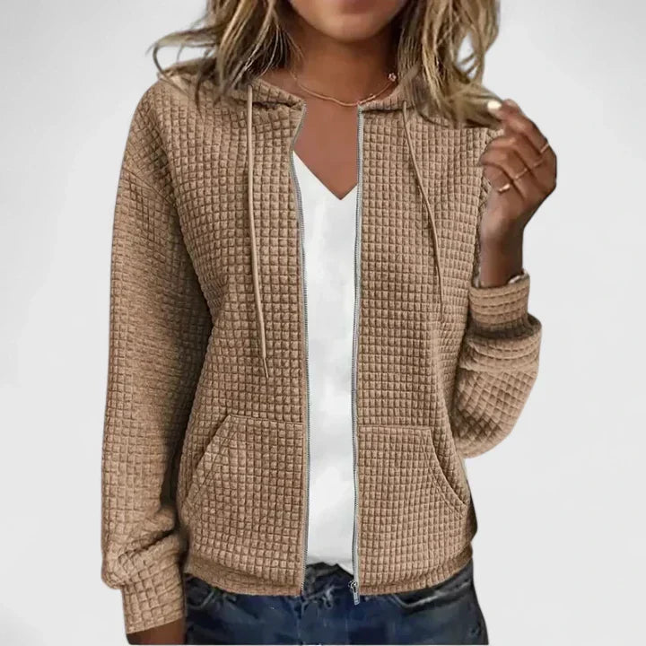 Blue Cosy Winter Jacket for Women | Cold Weather Ready
