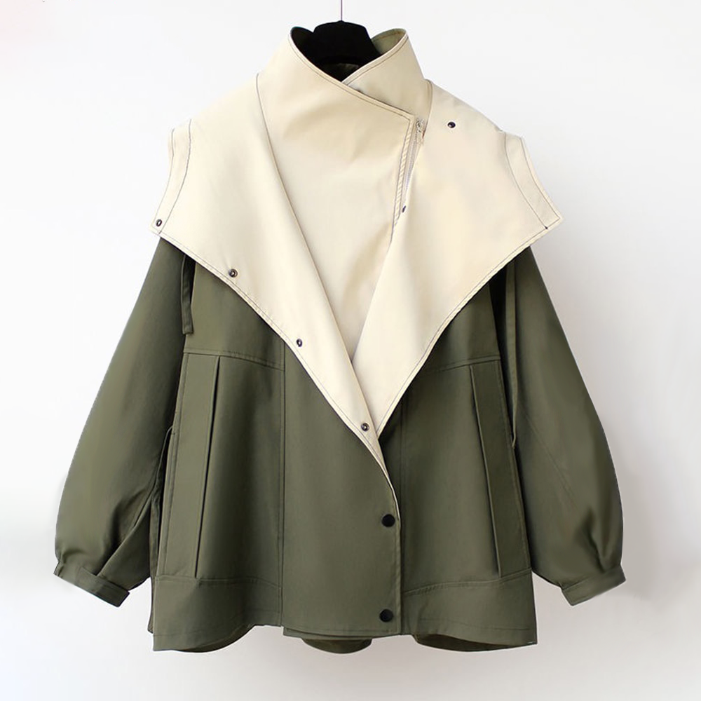 Warm Winter Jacket for Women | Button Front Lightweight Autumn Layering