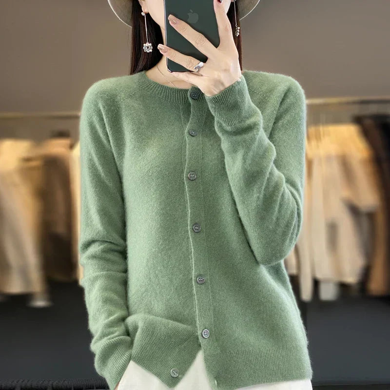 Button Front Cardigan for Women | Insulated Cosy Winter Style