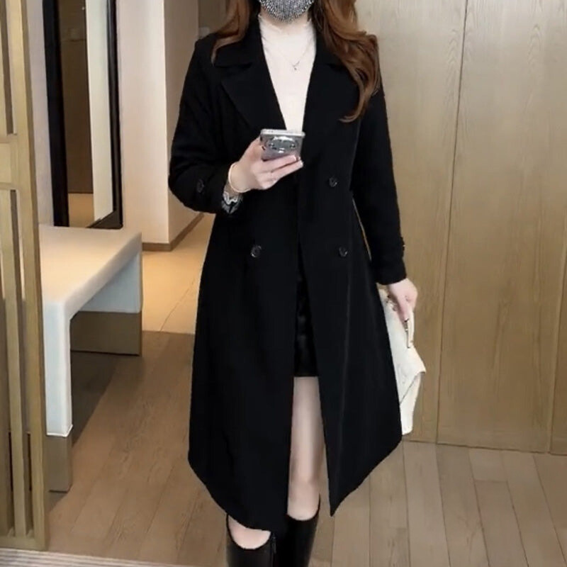 Classic Trench Coat for Women | Wool Blend Fall & Winter 2026