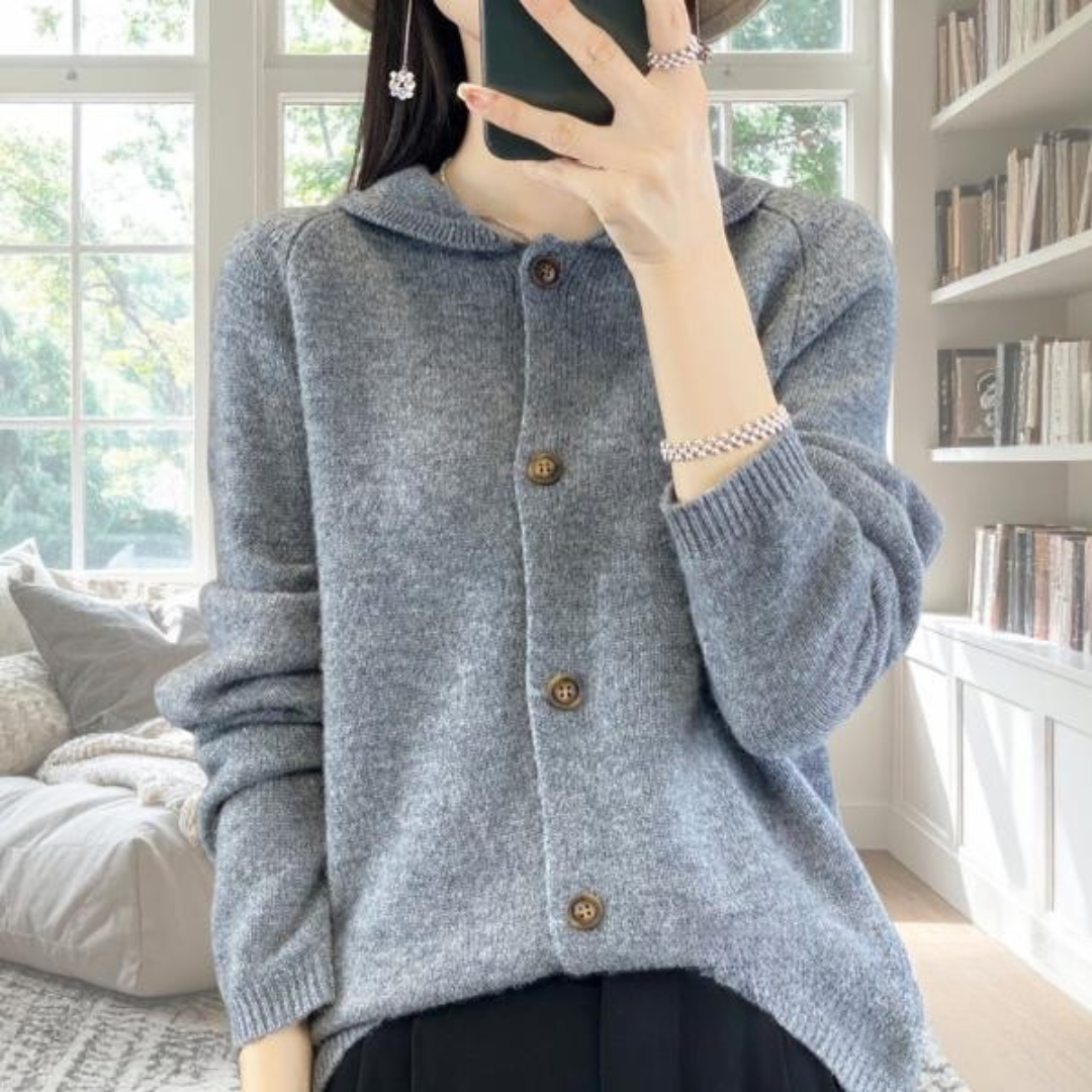 Oversized Cardigan for Women | Hooded Ribbed Cosy Winter Style