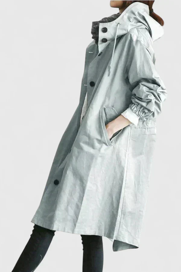 Hooded Winter Coat for Women | Oversized Autumn Layering