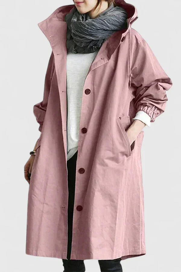 Hooded Winter Coat for Women | Oversized Autumn Layering
