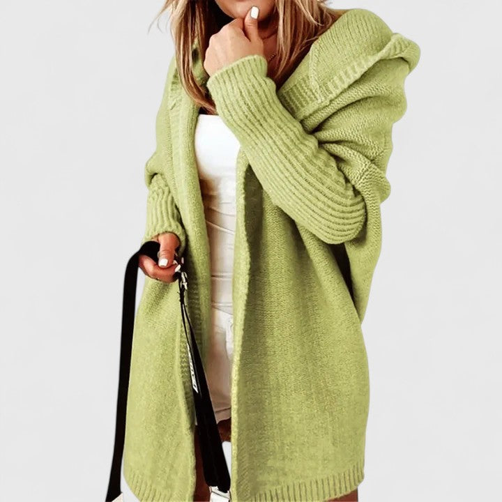 Oversized Cardigan for Women | Hooded Longline Cosy Winter Style
