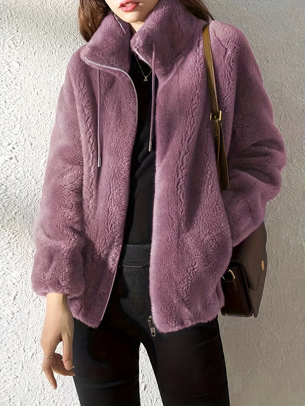 Warm Sweater for Women | Full Zip Autumn Layering