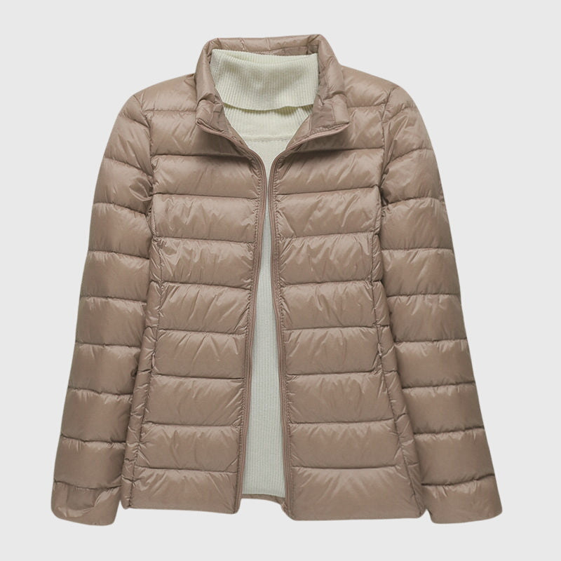Lightweight Quilted Jacket for Women | Water Resistant Autumn Layering