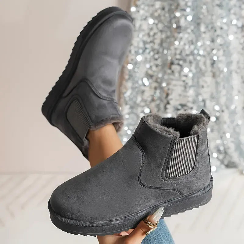 Warm Ankle Boots for Women | Stretch Fall Booties