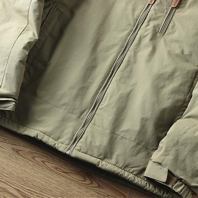 Hooded Winter Jacket for Men | Cold Weather Ready