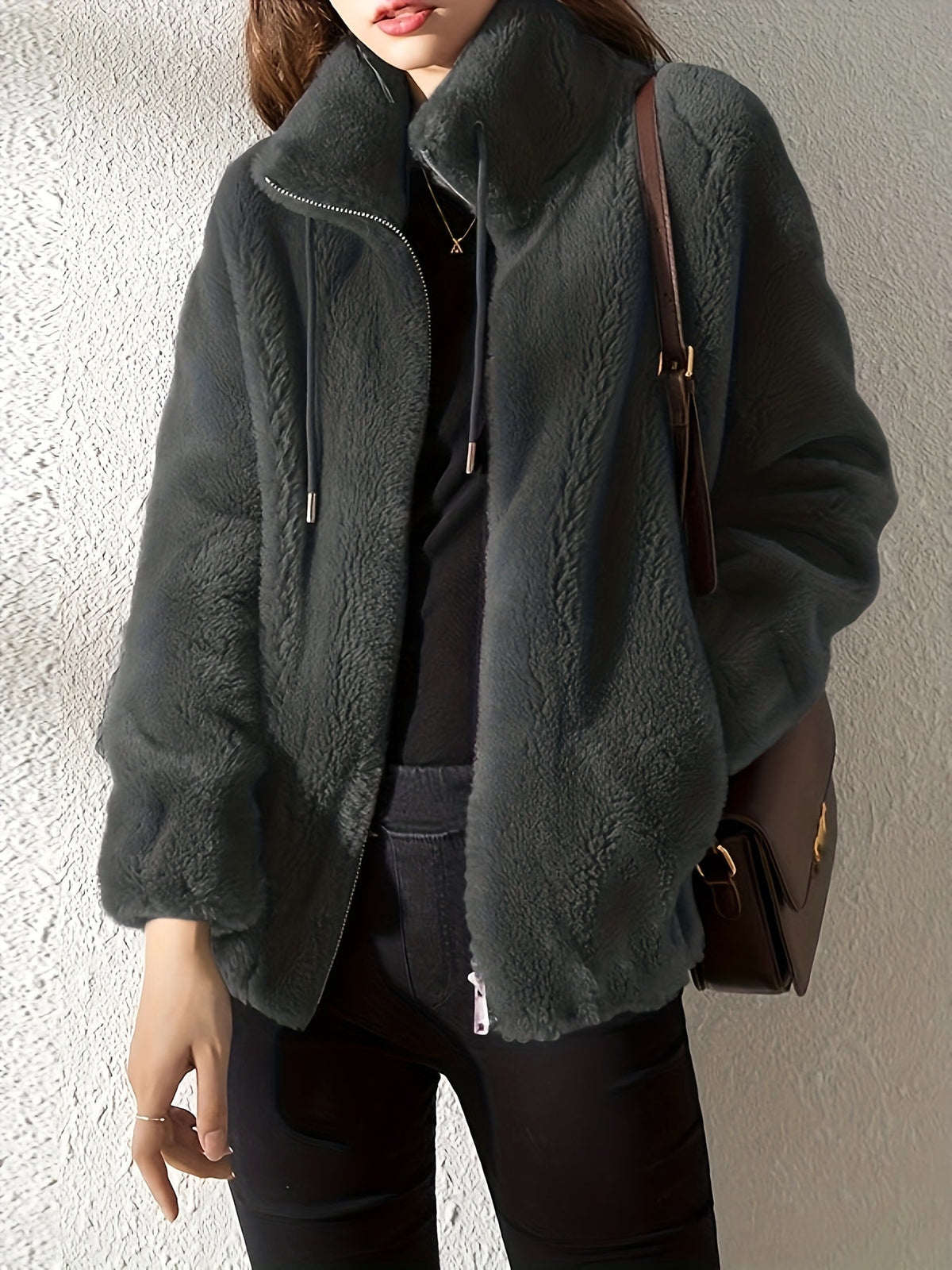 Warm Sweater for Women | Full Zip Autumn Layering