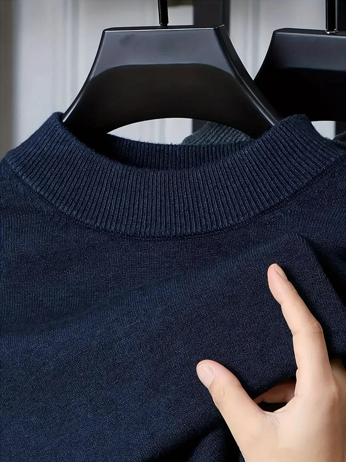 Warm Sweater for Men | Ribbed Cold Weather Ready