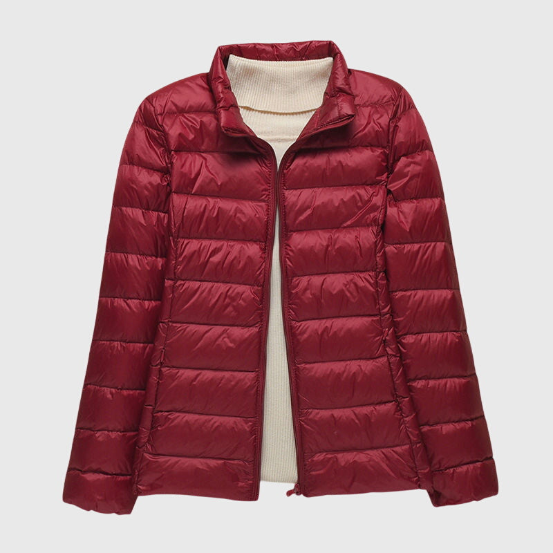 Lightweight Quilted Jacket for Women | Water Resistant Autumn Layering