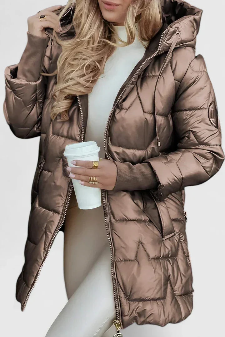 Hooded Puffer Jacket for Women | Insulated Fall & Winter 2026