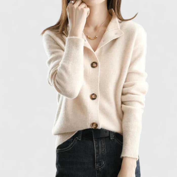 Classic Cardigan for Women | Lightweight Cold Weather Ready
