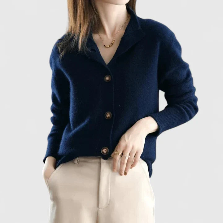 Classic Cardigan for Women | Lightweight Cold Weather Ready