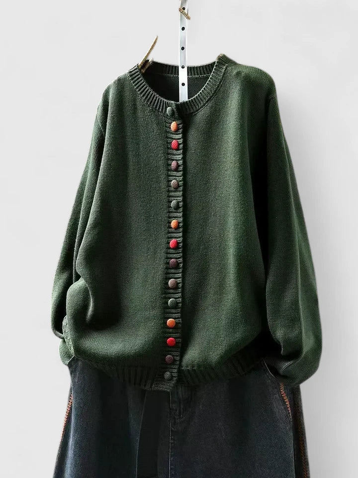 Button Front Cardigan for Women | Warm Winter Layer