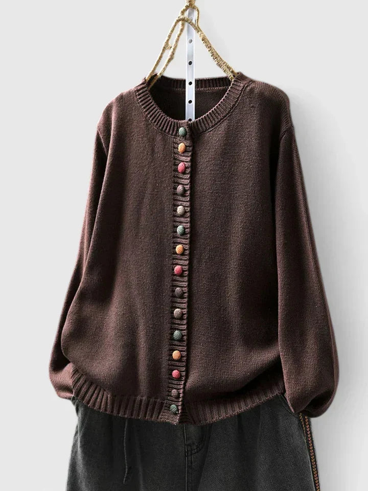 Button Front Cardigan for Women | Warm Winter Layer