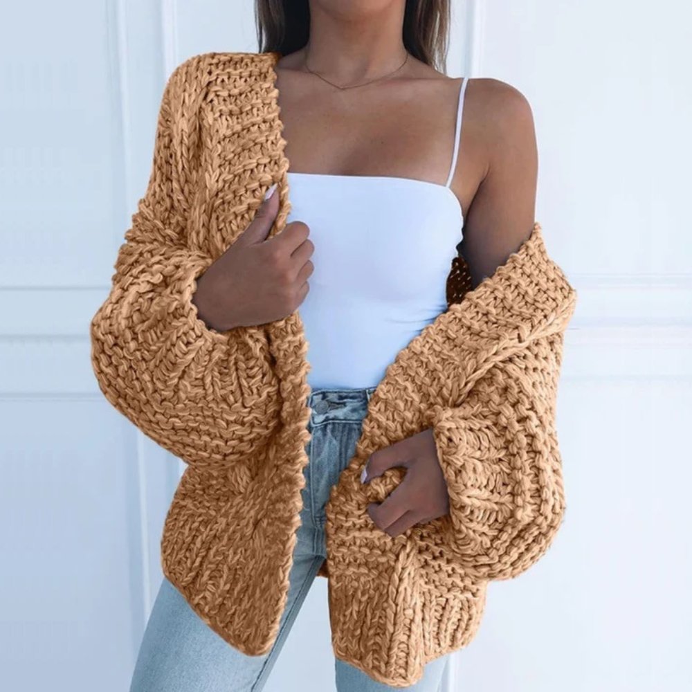 Oversized Cardigan for Women | Chunky Cold Weather Ready