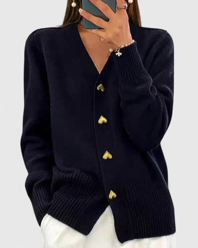 Button Front Cardigan for Women | Autumn Layering