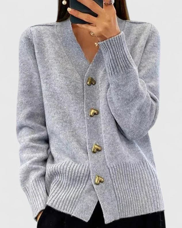Button Front Cardigan for Women | Autumn Layering