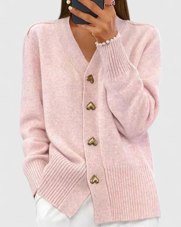Button Front Cardigan for Women | Autumn Layering