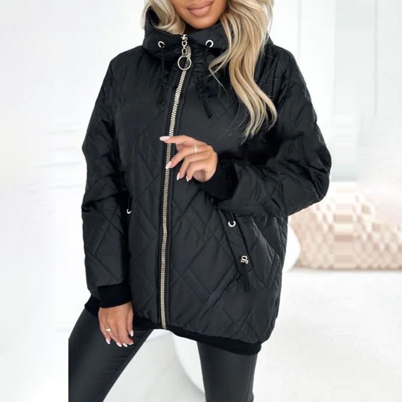 Hooded Winter Jacket for Women | Insulated Lightweight Cold Weather Ready