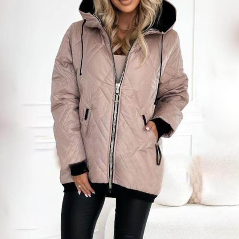 Hooded Winter Jacket for Women | Insulated Lightweight Cold Weather Ready