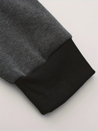 Hooded Hoodie for Men | Side Zip Warm Winter Layer