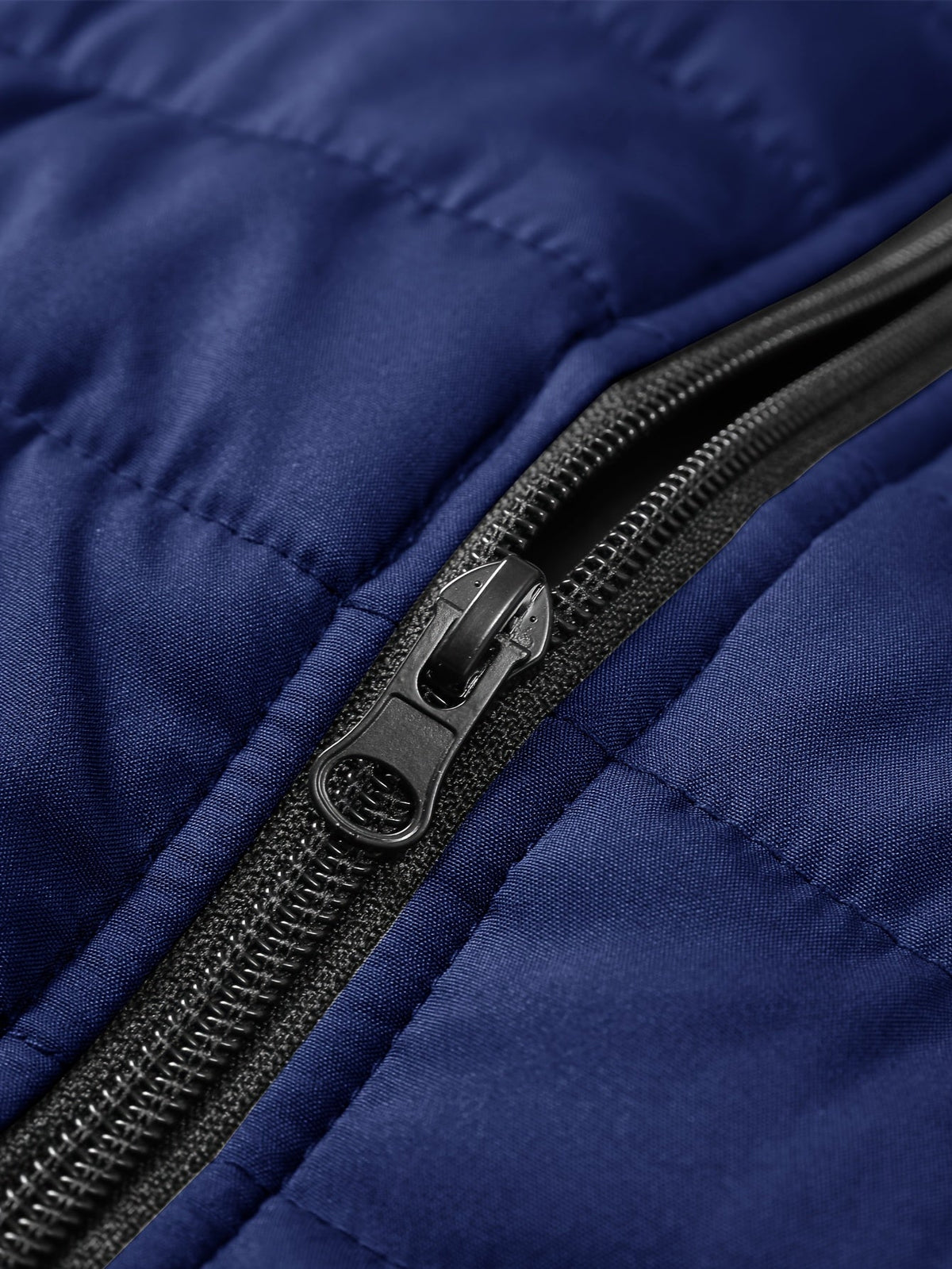 Lightweight Quilted Jacket for Men | Side Zip Cosy Winter Style
